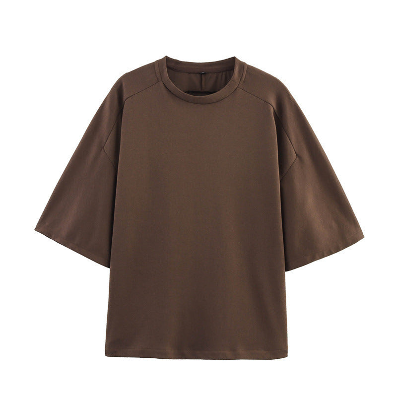 Short Sleeve Double-sided Cloth Sweater Pants