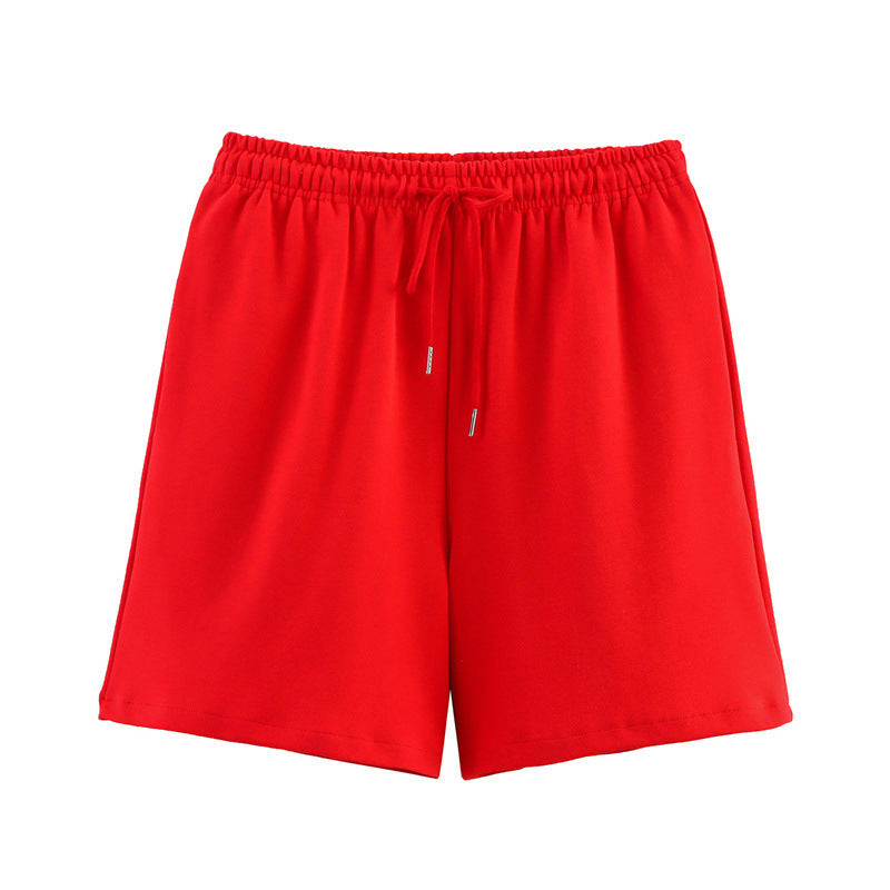 Short Sleeve Double-sided Cloth Sweater Pants