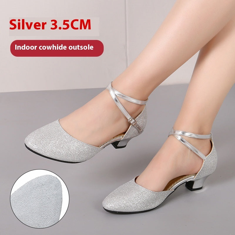 New Latin Dance Shoes Women's Soft Bottom