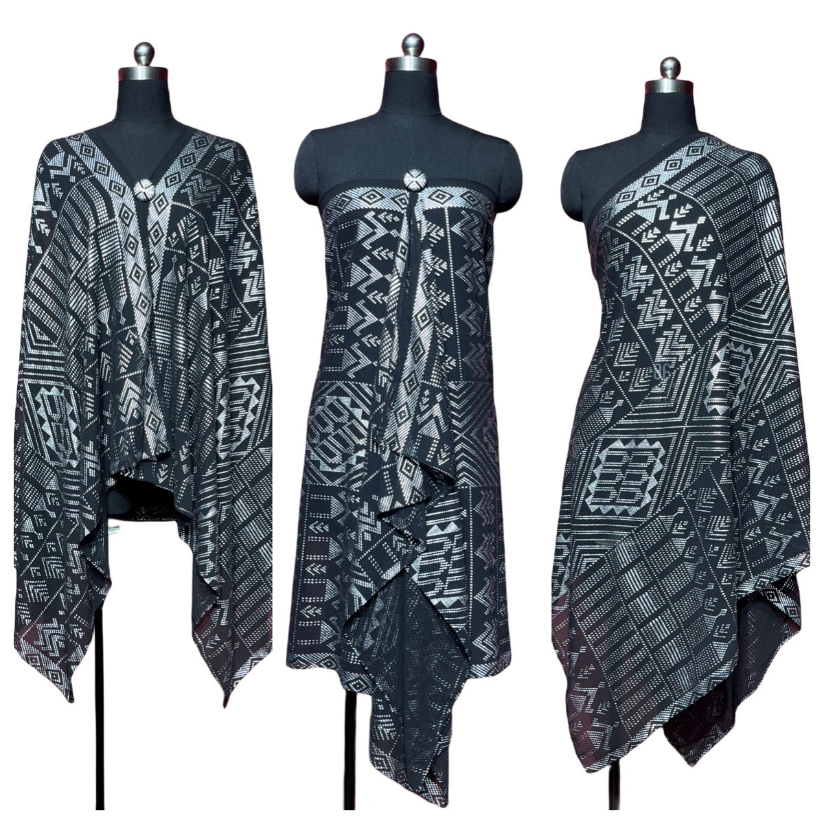 Gorgeous Tinfoil Gold Shawl Multifunctional Scarf