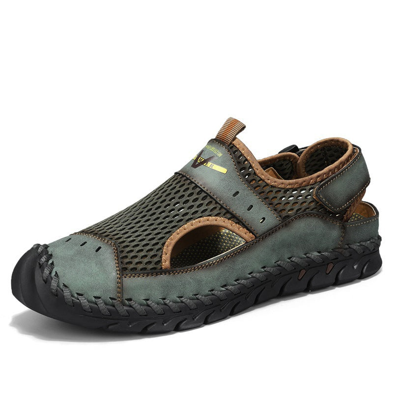 Men's Mesh Breathable Summer Hollow Shoes