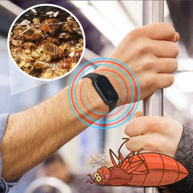 Outdoor Camping Portable Silicone Mosquito Repellent Watch To Prevent Mosquito Bites