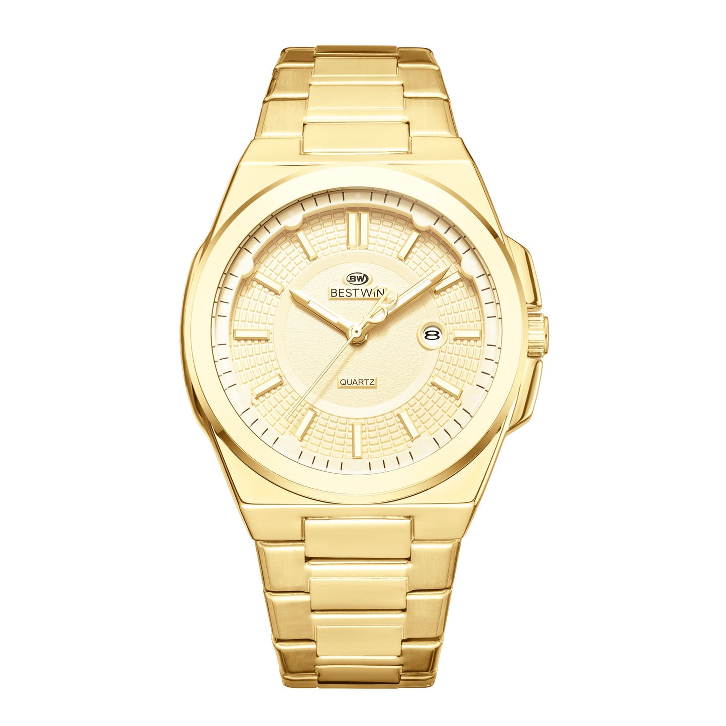 Simple Calendar Luminous Personality Men's Watch