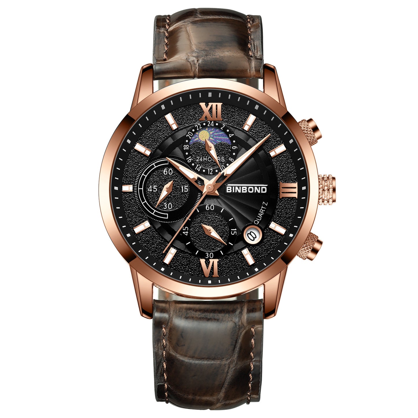 Quartz Multifunctional Chronographe Waterproof