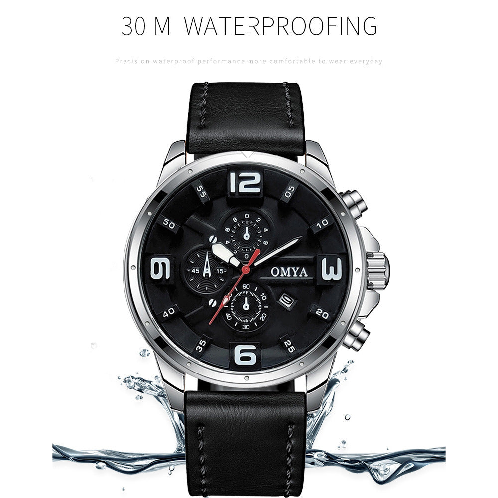 Fashion Waterproof Men's Watch Quartz