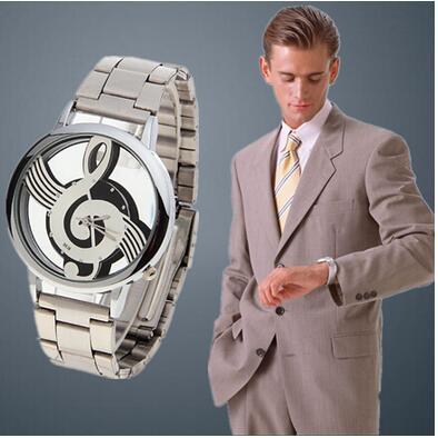Korean Style Personality Hollow Out Music Watch