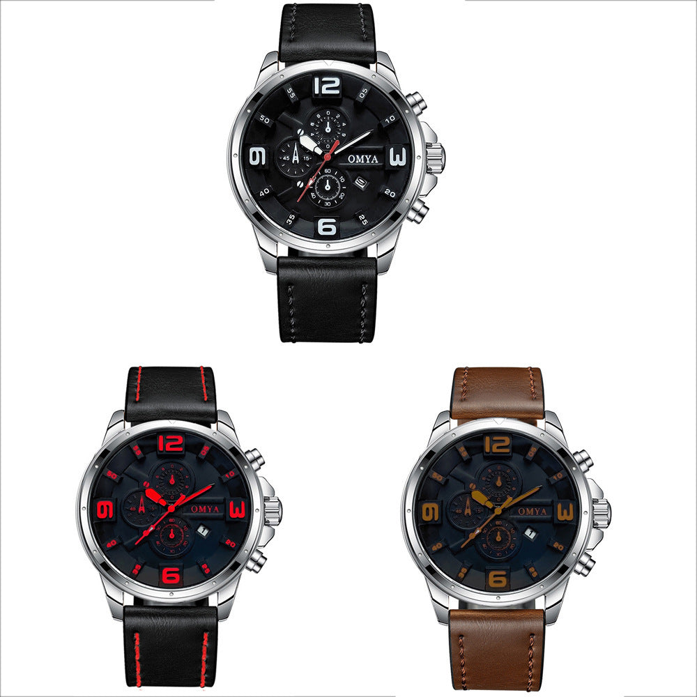 Fashion Waterproof Men's Watch Quartz