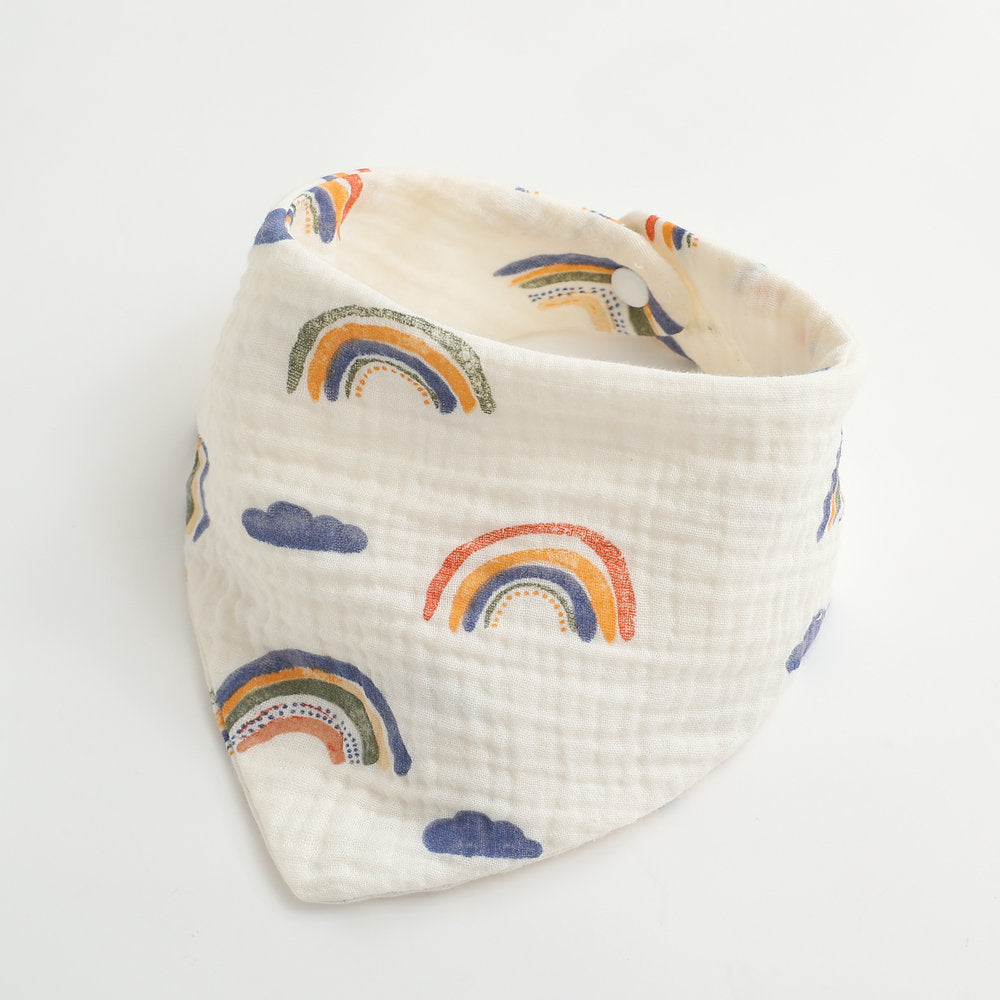 Muslim Gauze Baby Saliva Scarf Bib