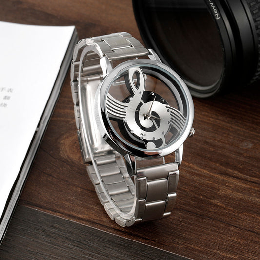 Korean Style Personality Hollow Out Music Watch