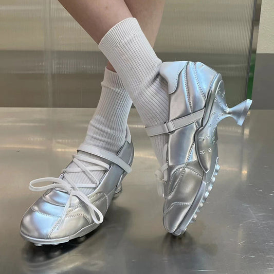 Women's Creative Lace-up Bow Sports Shoes