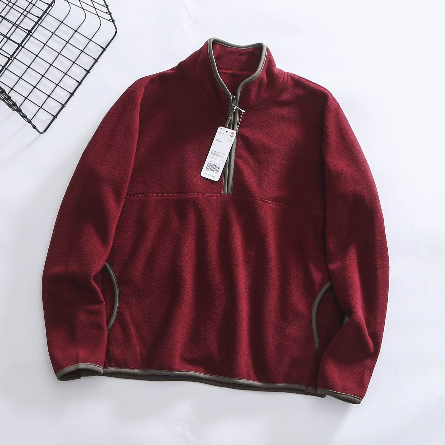 Polar Fleece Fashionable Warm Pullover Sweater