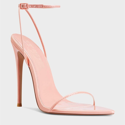 Pointed Rome Strap Fashion Sandals Stiletto Heel