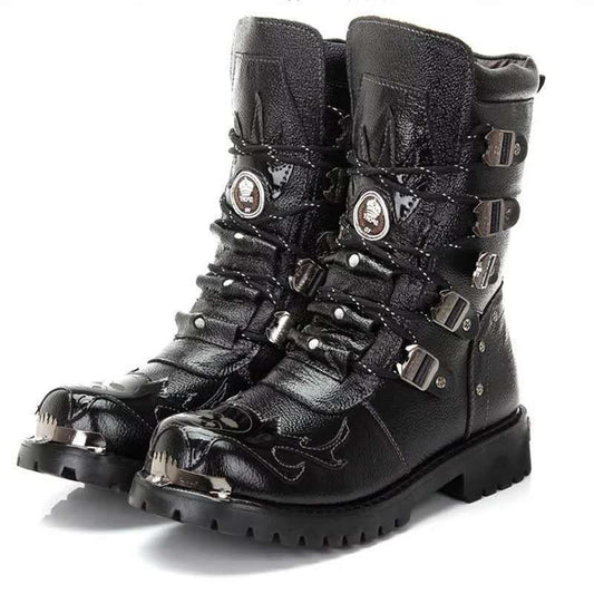 Autumn And Winter Men's Versatile High-top Men's Shoes