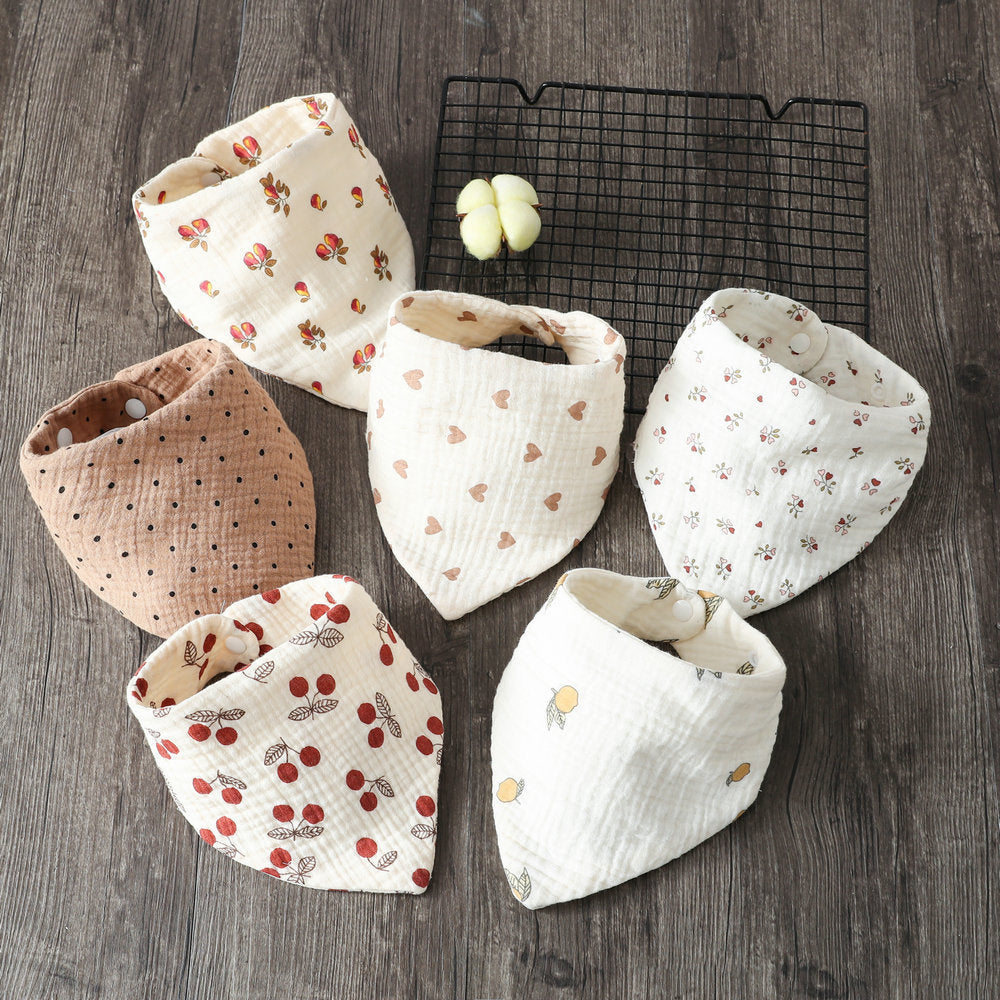Muslim Gauze Baby Saliva Scarf Bib