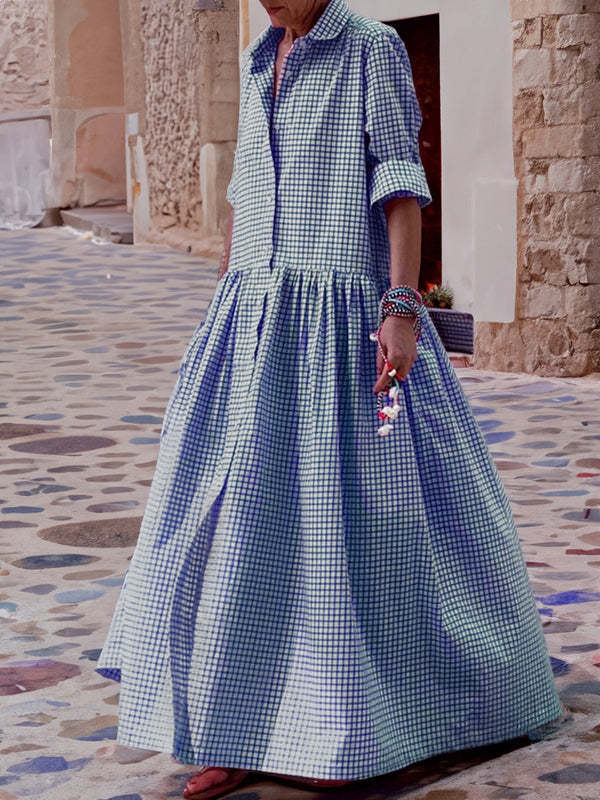 Women's Clothing Fashion Long Sleeve Dress